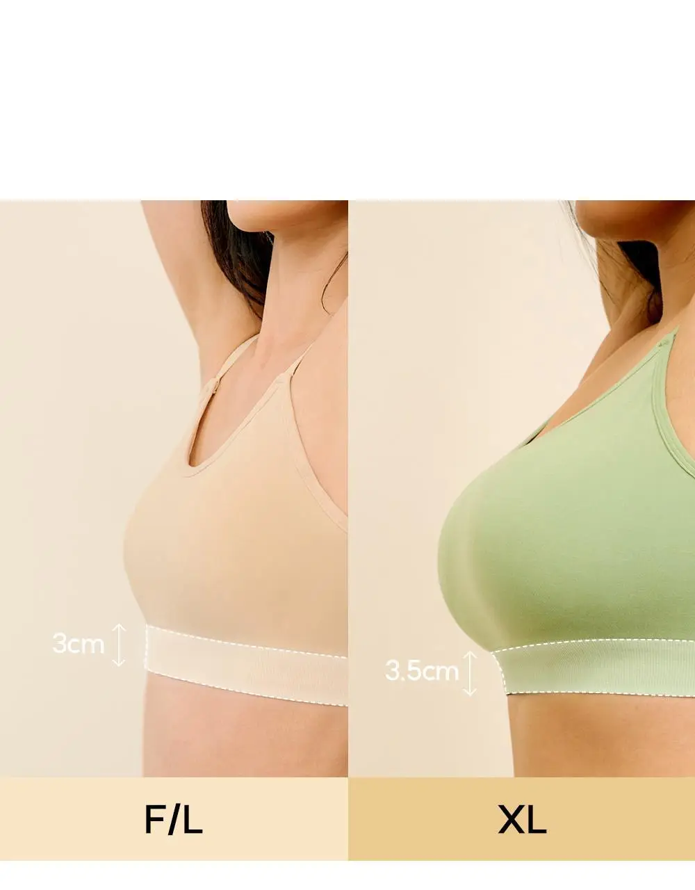 [류혜영 PICK] 마른파이브 쉬어 브라 원핏 홀가먼트 브라렛 & 팬티 세트 (브라렛+삼각팬티/드로즈) 상세페이지 32